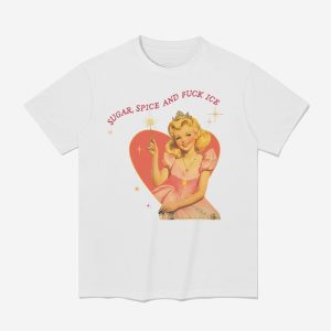 Sugar Spice And Fuck ICE Vintage Liberal Protest Shirt