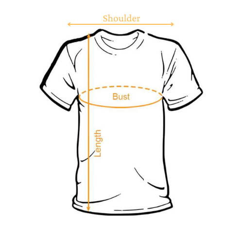 T-Shirt Size Chart