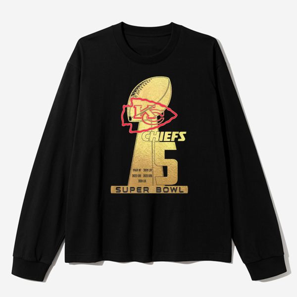 Chiefs 5 Super Bowl Shirt 3