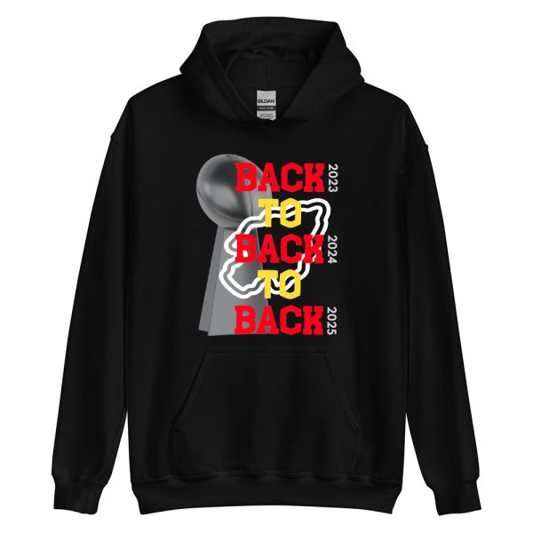 Chiefs Back To Back To Back Super Bowl 2025 Sweatshirt 3