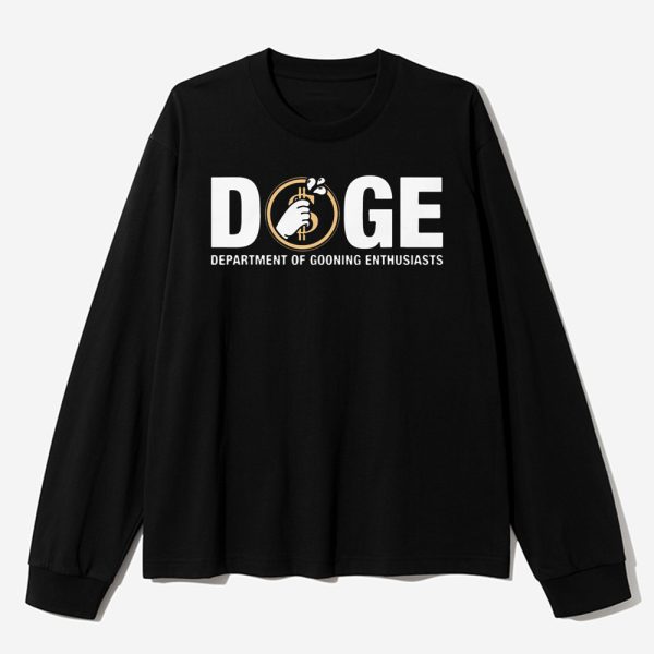 DOGE Department Of Gooning Enthusiasts Shirt 2