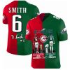 DeVonta Smith Alabama On Saturdays Eagles On Sundays Jersey