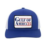 Gulf Of America '25 Leather Patch Cap