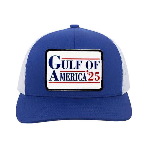 Gulf Of America '25 Leather Patch Cap