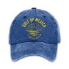 Gulf Of Mexico Always And Forever Print Baseball Cap 2