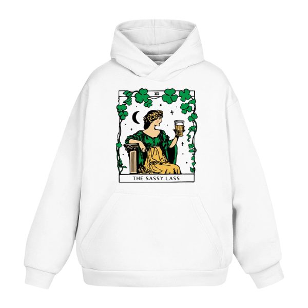 Patricks Day The Sassy Lass Tarot Card Shirt 3