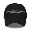 Please Don't Talk To Me About AI I Will Kill Myself Hat