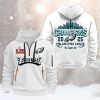 Super Bowl LIX Champions 2025 Fly Eagles Fly Quarter Zip Hoodie 3