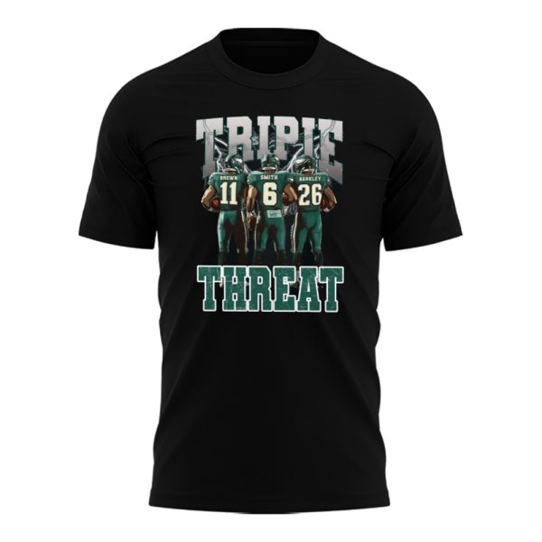 Super Bowl Triple Threat Eagles Shirt