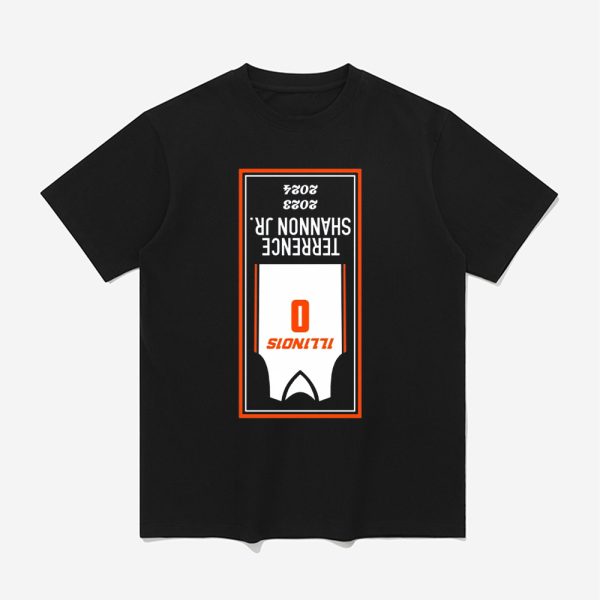 Terrence Shannon Jr Upside Down Banner Shirt