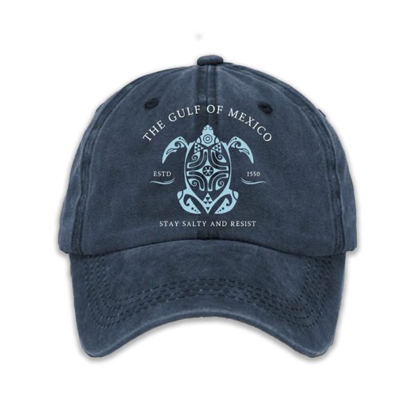 The Gulf Of Mexico ESTD 1550 Stay Salty And Resist Cap 2