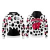 Wisconsin Basketball Cow Combo Hoodie