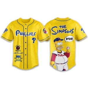 The Simpsons Phillies Jersey 2025