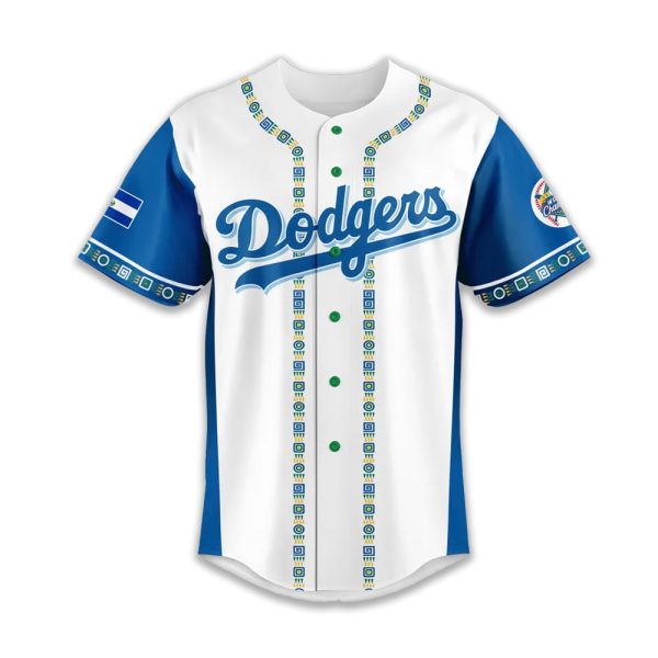 2025 Dodgers Salvadoran Heritage Night Jersey Giveaway