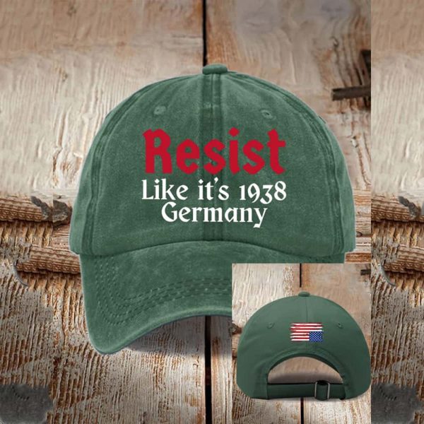 America Resist Like Its 1938 Germany Baseball Cap 2