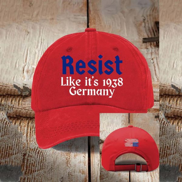 America Resist Like Its 1938 Germany Baseball Cap 3