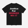 Arkadiy Telegin Justice For Worker 17 Shirt