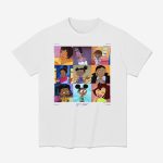 Black Girls Cartoon GRL PWR Shirt