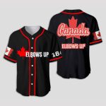 Canada Elbows Up 1867 Baseball Jersey Shirt