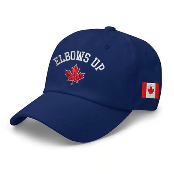 Canada Elbows Up Printed Baseball Cap 2