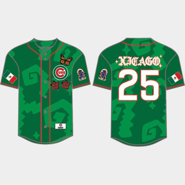 Cubs Mexican Heritage Jersey Giveaway 2025