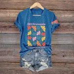 DEI Floral Prevents Unplanned Group Chats America Shirt