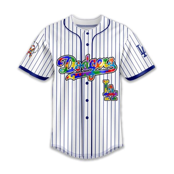 Dodgers x World Autism Awareness Day Special Edition Jersey 2