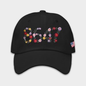 Unisex American 8647 Floral Cotton Hat