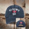 Elbows Up Canada Printed Baseball Cap 2