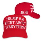Elon Musk Trump Was Right About Everything Hat