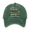 I Literally Want My Tax Dollars To Support National Parks Science Education Baseball Cap2 (1)