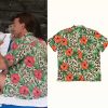 Max Collier Temptation Island Floral Hibiscus Shirt