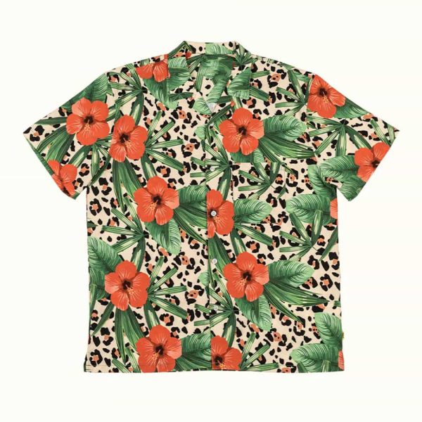 Max Collier Temptation Island Floral Hibiscus Shirt