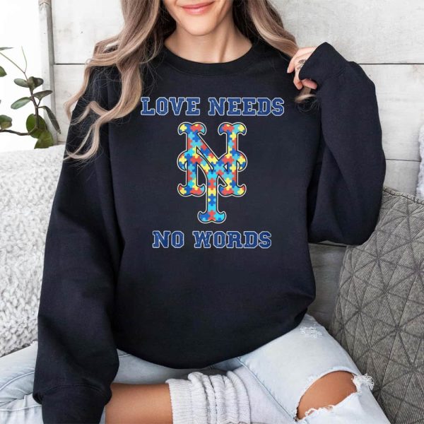 Mets Love Needs No Words Shirt 3