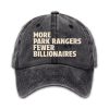 More Park Rangers Fewer Billionaires Hat