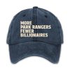 More Park Rangers Fewer Billionaires Hat