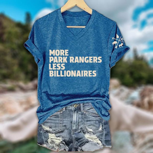 More Park Rangers Less Billionaires Shirt 3