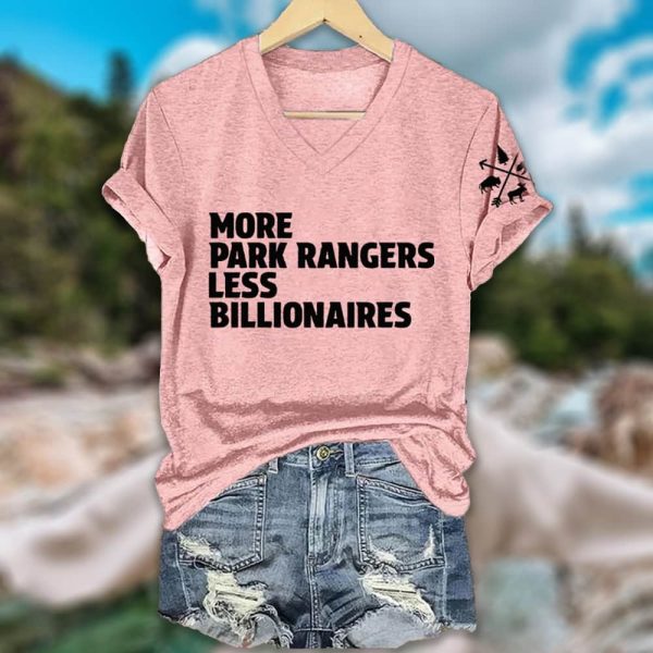 More Park Rangers Less Billionaires Shirt 4