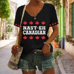 Retro Proud Nast-Eh Canadian Print T-Shirt