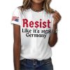 Retro Resist Like It's 1938 Germany Print T-Shirt