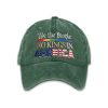 Retro We The People No Kings In America Print Baseball Cap 2