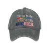 Retro We The People No Kings In America Print Baseball Cap 3