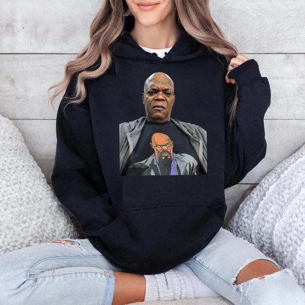 Samuel L Jackson Wearing A Shirt Of Himself Shirt 4