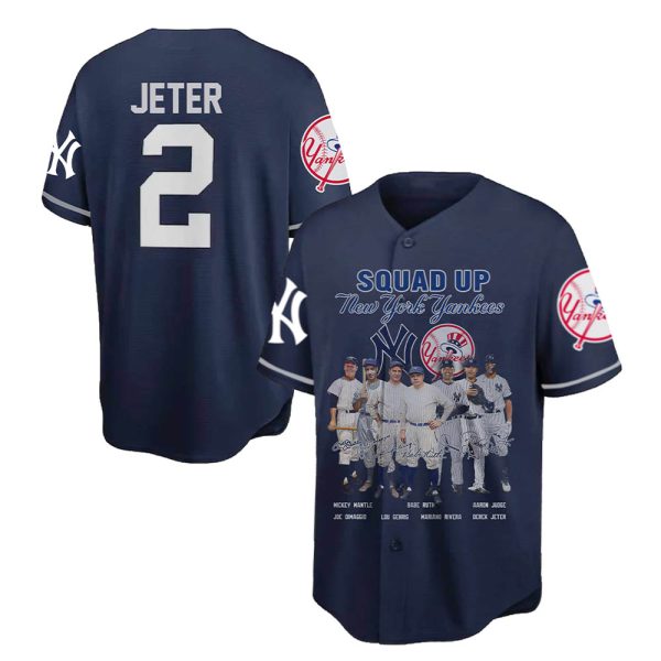 Squad Up Yankees Signature Baseball Jersey