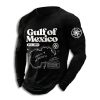 The Gulf Of Mexico Est 1550 Golfo De Mexico Map Sweatshirt 2