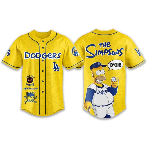 The Simpsons Dodgers Jersey 2025