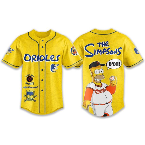 The Simpsons Orioles Jersey 2025