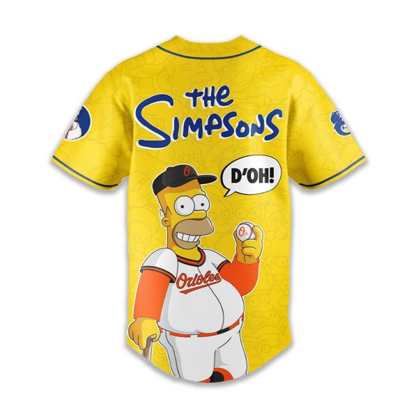 The Simpsons Orioles Jersey 2025 3