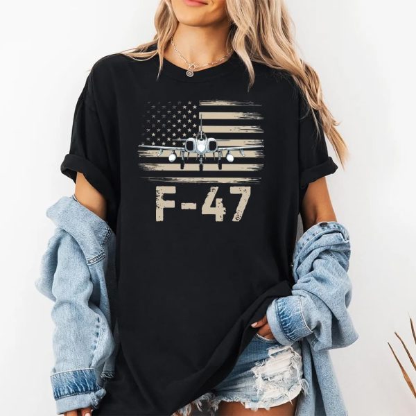 Trump F 47 Air Force Fighter Jet Make American Great Again Shirt 2