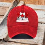 Unisex Retro Proudly Canadian Always United Printed Baseball Cap